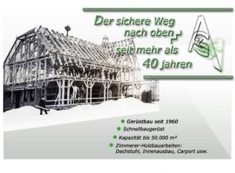 Ahrens GmbH Ger�stbau u. Zimmerei